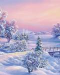 Картинки, рисунки Зимний пейзаж