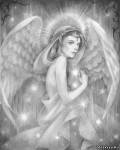 карандашные картинки ангелы