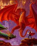 Картинки, рисунки битва драконов