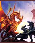 Картинки, рисунки битва драконов