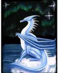 Картинки, рисунки дракон белый