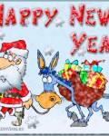 анимированные открытки Happy New Year
