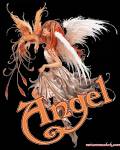 анимации с надписями, открытки Angel